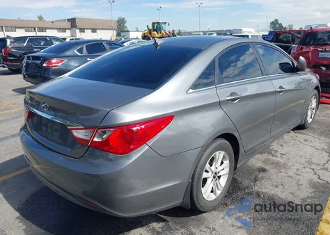 2013 Hyundai Sonata Gls из США, поврежденный, VIN 5NPEB4AC0DH624440